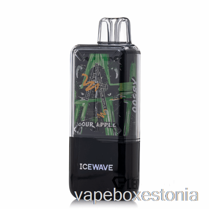 Vape Box Estonia Icewave X8500 ühekordne Hapu õun